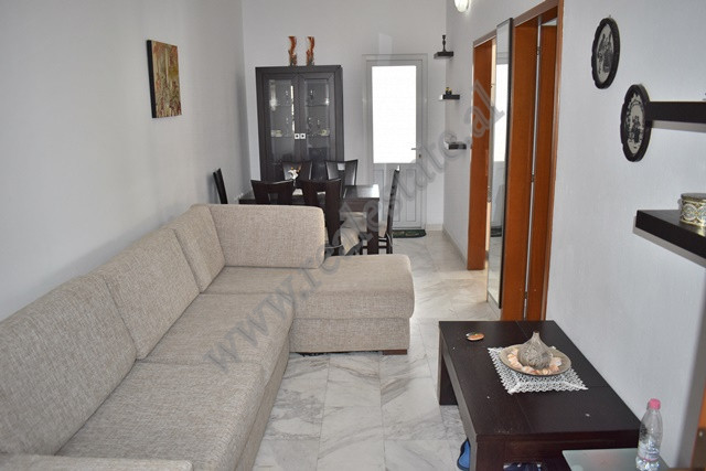 Two bedroom apartment for rent on Todi Shkurti street, near Grand Complex.&nbsp;
Situated on the fo